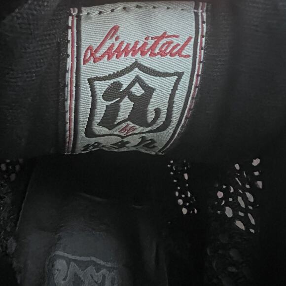 ASH Bowie Mesh Wedge Black Shoes Size 36 - Picture 14 of 15